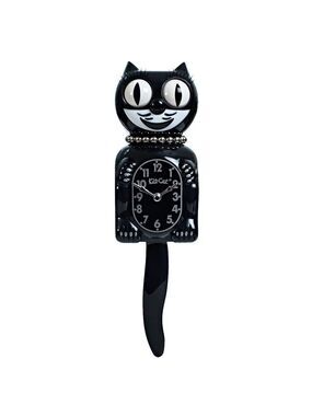 Retro Black Lady Kitchen Edition Kit-Cat Klock clock